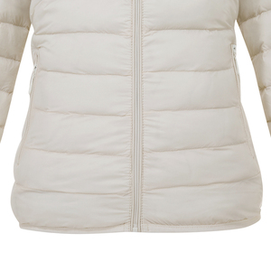 Veste d'hiver en nylon noir personnalisé de haute qualité pour femmes avec capuche en duvet en gros High Street Style Canvas Out Wear from Pakistan - Product Image 6