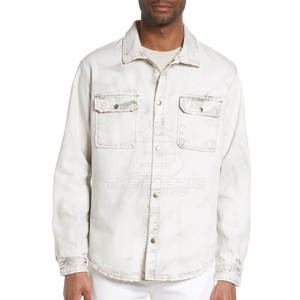 เสื้อผ้าลำลองน้ำหนักเบาสวมใส่สบาย เสื้อเชิ้ตยีนส์ผู้ชาย ออกแบบมาเพื่อแฟชั่นสมัยใหม่ สวมใส่ได้นานและสะดวกสบายในชีวิตประจำวัน - Product Image 2