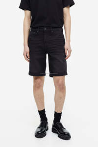 Shorts en jean imprimés pour hommes vintage vente en gros de shorts en jean droits pour hommes shorts en jean grande taille disponibles - Product Image 2