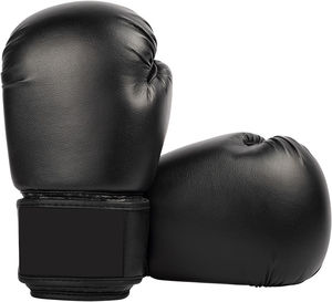 Nouveau 2025 Gants de boxe MMA lacés avec étiquette privée en cuir évacuant l'humidité personnalisables pour hommes - Product Image 1