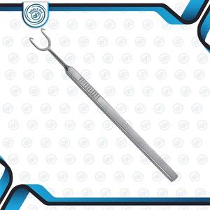 DADDY D PRO 5 3/8 \ "Retractor de gancho de botella de acero inoxidable 12mm Instrumentos quirúrgicos de dos puntas para operaciones de blefaroplastia - Product Image 3