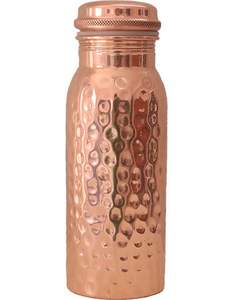 Botellas de Agua de Cobre de Alta Calidad de 500 ml, a Prueba de Fugas, Duraderas, Hechas a Mano, con Forma Ergonómica y Elegante para un Mejor Agarre en el Automóvil - Product Image 2