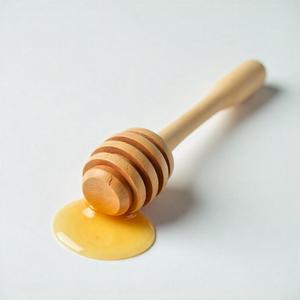 Bâton de filet de miel en bois avec longue poignée pour un écoulement facile du miel dans les bocaux gaufres à café et à thé et une utilisation quotidienne dans la cuisine - Product Image 4