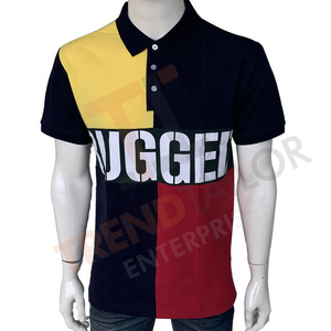 Nouveau design 2025, t-shirt à col polo, nouveaux t-shirts à col polo pour hommes, t-shirt à col polo 100% coton - Product Image 2