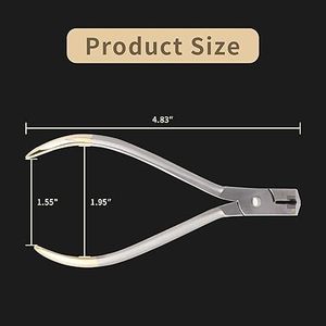 Distal End Cut Plier, Hold & Cut Hard and <b>Soft</b> <b>Wire</b> Orthodontic Cutter Dental Surgical Instrument Tool - Product Image 3
