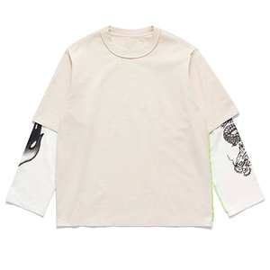 Chemise décontractée moderne à col en O pour hommes, tissu de haute qualité, 200 grammes, coupe confortable, sérigraphiée, conception vierge - Product Image 1