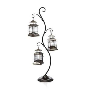 Decorative Metal Lantern for Wedding Christmas & Easter Home Decor-Handmade Eco-Friendly Luxury Metallic Finish <b>Candle</b> Display - Product Image 5