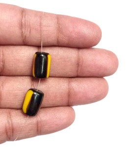 Women's Unique Ultra Shiny Resin Stone <b>Beads</b> Necklace Handmade with Customizable Color and Size Indian Origin - Product Image 2