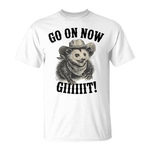 T-shirt Vintage Western Opossum Country Possum Rodeo: Collezione Promozionale di Abbigliamento - Acquistala Ora! - Product Image 1