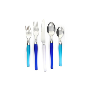 Couverts en métal de l'Inde pour le déjeuner Fourchette et couteau en acier inoxydable de conception royale - Product Image 1