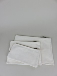 Haute qualité couleur personnalisée coton toile pochette de voyage concepteur sac cosmétique fermeture à glissière mode Durable pour la vente en gros quotidienne - Product Image 2