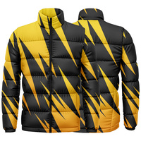 Veste matelassée légère de haute qualité pour homme avec fermeture éclair, col montant, imperméable, coupe-vent, respirante, écologique, hiver
