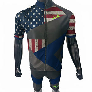 Ropa Deportiva, Uniforme de Ciclismo 100% Poliéster, Uniforme de Ciclismo Personalizado, Jersey de Ciclismo Más Vendido - Product Image 1