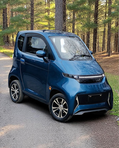 Mini Coches Eléctricos con EEC COC, Autonomía de 600 km, 4 Plazas, EV AWD, Coche Urbano Pequeño con Aire Acondicionado, Asientos de Cuero, Techo Solar Panorámico - Product Image 1