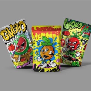 Bolsas Mylar Personalizadas de Grado Alimenticio, Resellables, a Prueba de Olores y Niños, con Cierre Ziplock, para Tabaco y Alimentos de Bebé (100 unidades) - Product Image 2