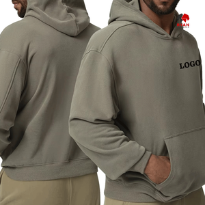 Sweat à capuche pour homme Ryan Pro Gear avec logo personnalisé sur le devant, tissu en molleton 100% coton, vêtement décontracté pour l'hiver - Product Image 3