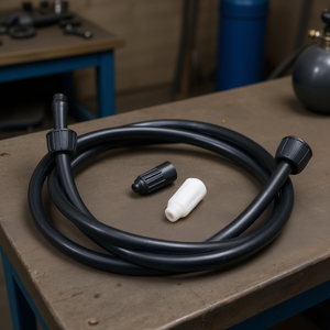 Accessoires et pièces pour outils pneumatiques Hazet, tuyau de rechange avec 2 buses pour machine de pulvérisation - Product Image 3