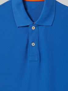 เสื้อโปโลแขนสั้นสำหรับผู้ชายเสื้อยืดผ้าฝ้าย100% พลัสไซส์ระบายอากาศได้ใส่สบายออกแบบโลโก้ได้ตามต้องการ - Product Image 5