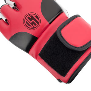 Gants de grappin MMA avec logo personnalisé et dragonne réglable Protection des mains en cuir pour le combat Entraînement aux arts martiaux - Product Image 5
