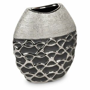 HOT SELLING WHITE Aluminium <b>Vase</b> WITH ENAMEL <b>Decorative</b> Flower <b>Vase</b> Home WARE Gift WHOLESALE PRICE SILVER Finish - Product Image 5