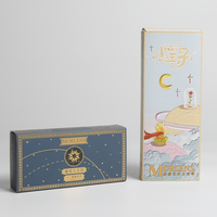 Boîte d'emballage cosmétique biodégradable imprimée sur mesure emballage de cigarettes en carton recyclé à ouverture facile avec doublure en éponge