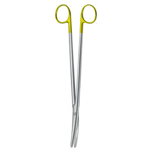 Medio oro Metzenbaum tijeras curvadas/Rectas 6,5 "Acero inoxidable alemán TC Médico Quirúrgico Metzenbaum tijeras - Product Image 5