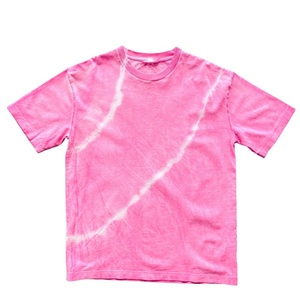 T-shirt personnalisé tie-dye en spirale 100% coton, coupe oversize, streetwear unisexe, décontracté, été, vente en gros - Product Image 1