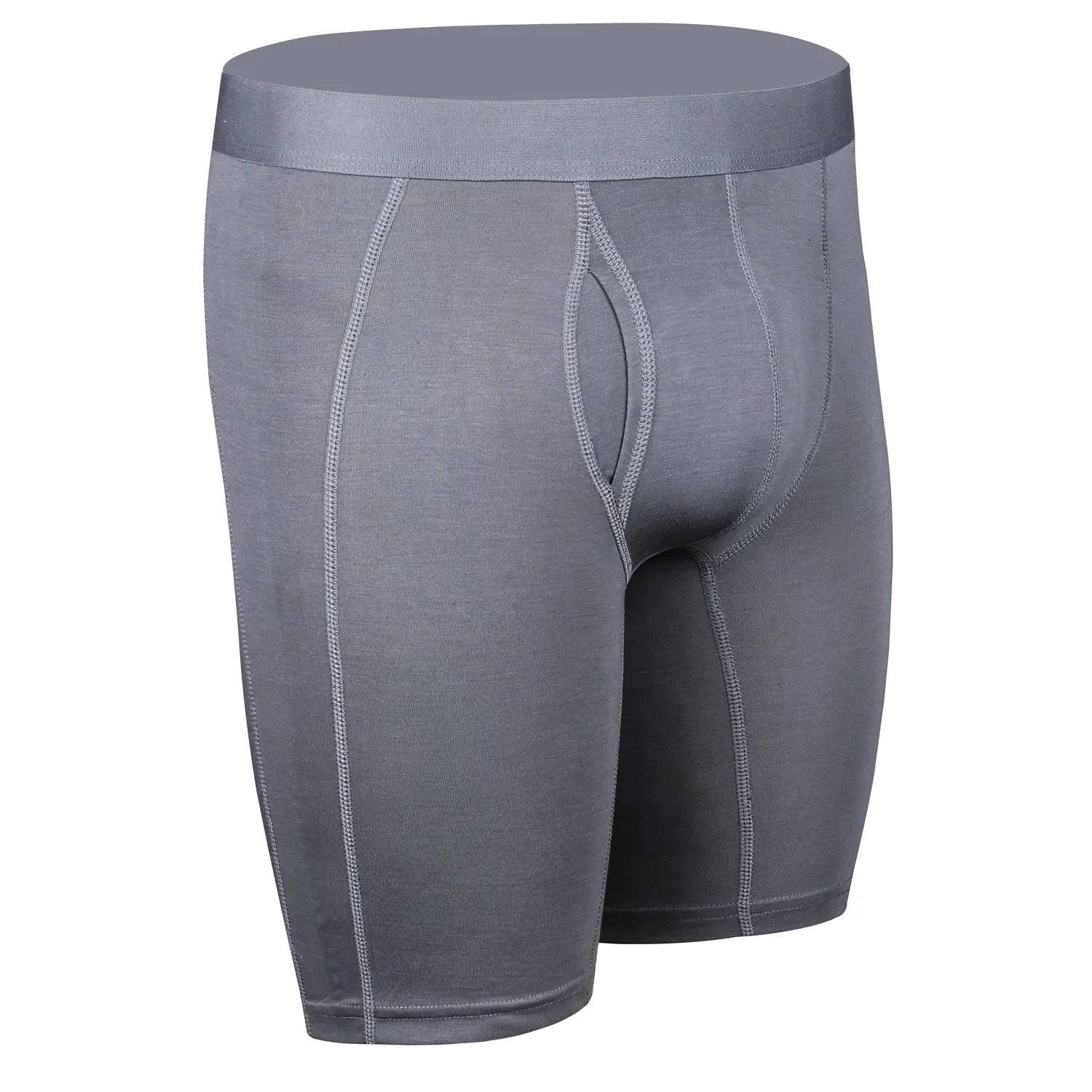 Hochwertige weiche Baumwolle Stoff Herren Unterwäsche Boxershorts Long Side Sport Unterwäsche Herren Slips & Boxer Erwachsene für Männer