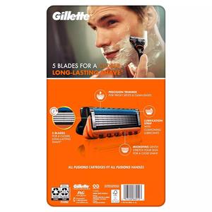 Gillette Fusion5 Mango De Maquinilla De Afeitar Para Hombre + 9 Recambios De Cuchillas - Product Image 4