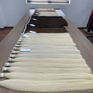 VENTA FLASH 100% Extensiones de cabello virgen vietnamita procesadas a granel Estilo de onda natural crudo - Product Image 1