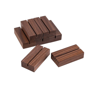 Porte-cartes traditionnel en bois support haut tendance meilleure qualité maison hôtels décor design attrayant design haut de gamme - Product Image 6