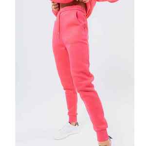 Conjunto Deportivo de Sudadera con Capucha Extra Grande y Pantalones Jogger con Logotipo Personalizado, Ropa Deportiva Informal para Mujer para el Gimnasio - Product Image 3