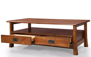 MESA DE CENTRO DE MADERA COLECCIÓN AMERICANA - Product Image 6