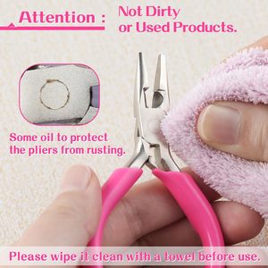 Needle Nose <b>Pliers</b> with Side Cutter, Mini Fine Needle Nose <b>Pliers</b> Precision <b>Small</b> Needle Nose <b>Pliers</b> for Jewelry Making - Product Image 6