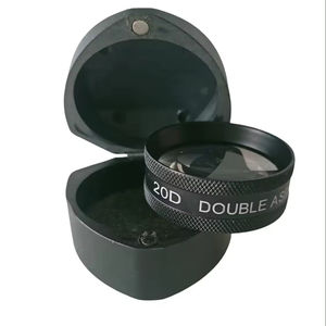 INSTRUMENT OPTIQUE 20D NOIR DOUBLE LENTILLE ASPHERIQUE AVEC BOÎTE ET MANUEL DE NETTOYAGE .... - Product Image 1