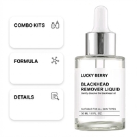 Exfoliant pour points noirs à 2% d'acide salicylique, 30 ml, éliminateur de cellules mortes, liquide exfoliant, gel exfoliant