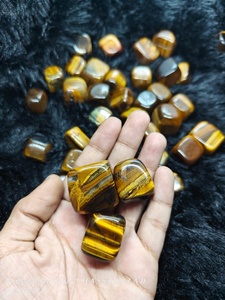 Natural High Quality Rais Agate Tiger Eye Gemstone Tumbled Carved Engraved <b>Healing</b> Reiki Meditation Flashy Brown Chinese New - Product Image 5