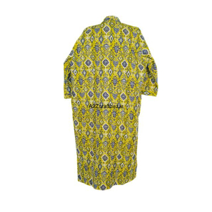 Albornoces florales Vintage de lujo del Fabricante Mayorista Kimono vestido de noche para mujer de punto para primavera Otoño Invierno temporadas - Product Image 5