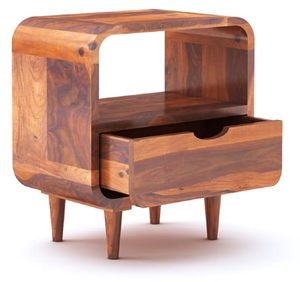 Cajón de almacenamiento de madera rústico, organizador de muebles decorativos para sala de estar, llaves y almacenamiento remoto, joyería, maquillaje y relojes - Product Image 5