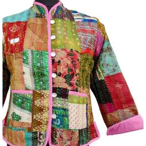 เสื้อโค้ทแขนยาวผ้าถักแจ็กเก็ตผ้าไหมระบายอากาศได้ดีสำหรับฤดูใบไม้ผลิฤดูหนาวฤดูใบไม้ร่วง - Product Image 4