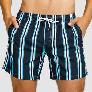 Fournisseurs de shorts de bain pour hommes Shorts en POLYESTER NYLON pour hommes avec poches Maillots de bain pour hommes Respirants avec personnalisation OEM - Product Image 1