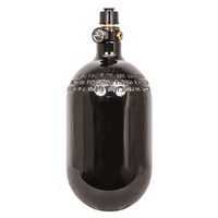 Bouteille HPA 62ci en aluminium et fibre de carbone, réglable, haute pression 3000psi, rechargeable, double disque de sécurité, pour paintball et armes à air comprimé PCP