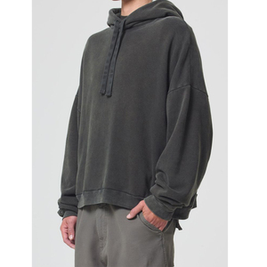 เสื้อมีฮู้ดโอเวอร์ไซส์วินเทจสำหรับผู้หญิงเสื้อกันหนาวผ้าฝ้ายทรงหลวมมีฮู้ดทรงหลวมใส่สบายทันสมัย - Product Image 1