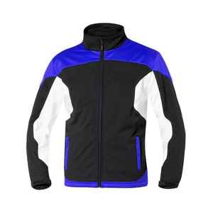 SALAMIN veste Softshell de moto à manches longues pour hommes matériau coupe-vent blindé couture Durable respirant ajustement pour l'aventure - Product Image 4