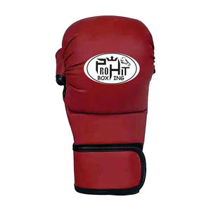 Gant de MMA professionnel vêtements de Fitness pour hommes boxe MMA entraînement croisé gants enveloppants respirants gants sans doigts - Product Image 4