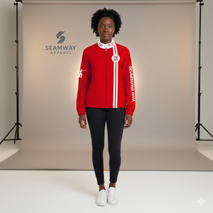 Delta Sigma Theta Sorority Cotton Twill Racing <b>Jacket</b> Women's Motor Sport Racing <b>Jacket</b> High-Performance Speed Biker <b>Jacket</b> - Product Image 4