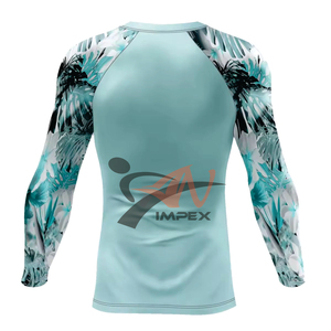 Haute qualité conception personnalisée à manches longues MMA Rash Guard pour hommes élégant Compression Gym Rash Guards hiver formation - Product Image 2