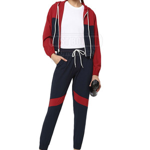 2025 nuevo estilo personalizar Logo mujeres chándales Pakistán hecho chándales de algodón de buena calidad - Product Image 3