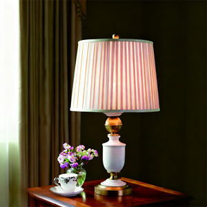 Đèn bàn gốm sứ xanh lớn sang trọng, đế đồng thau, đèn để bàn thủ công, đèn trang trí cho sảnh khách sạn - Product Image 5