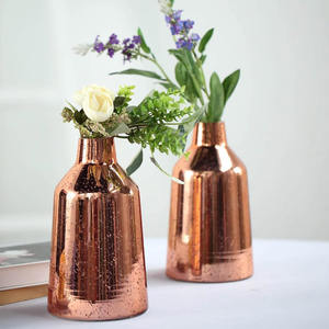 Best Selling <b>Set</b> of 2 Gold Color Best Selling Flower <b>Vases</b> at Who9lesale Prices With Great Quality for Weddings Decoration - Product Image 4